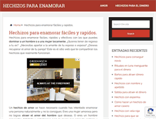 Tablet Screenshot of hechizos-para-enamorar.com